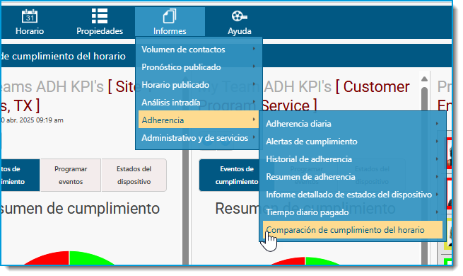 01 Adherence Comparison Report.png